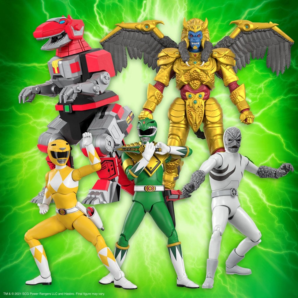 Super7 Announces Mighty Morphin Power Rangers ULTIMATES! Wave 1 Figures&nbsp;Pre-Order