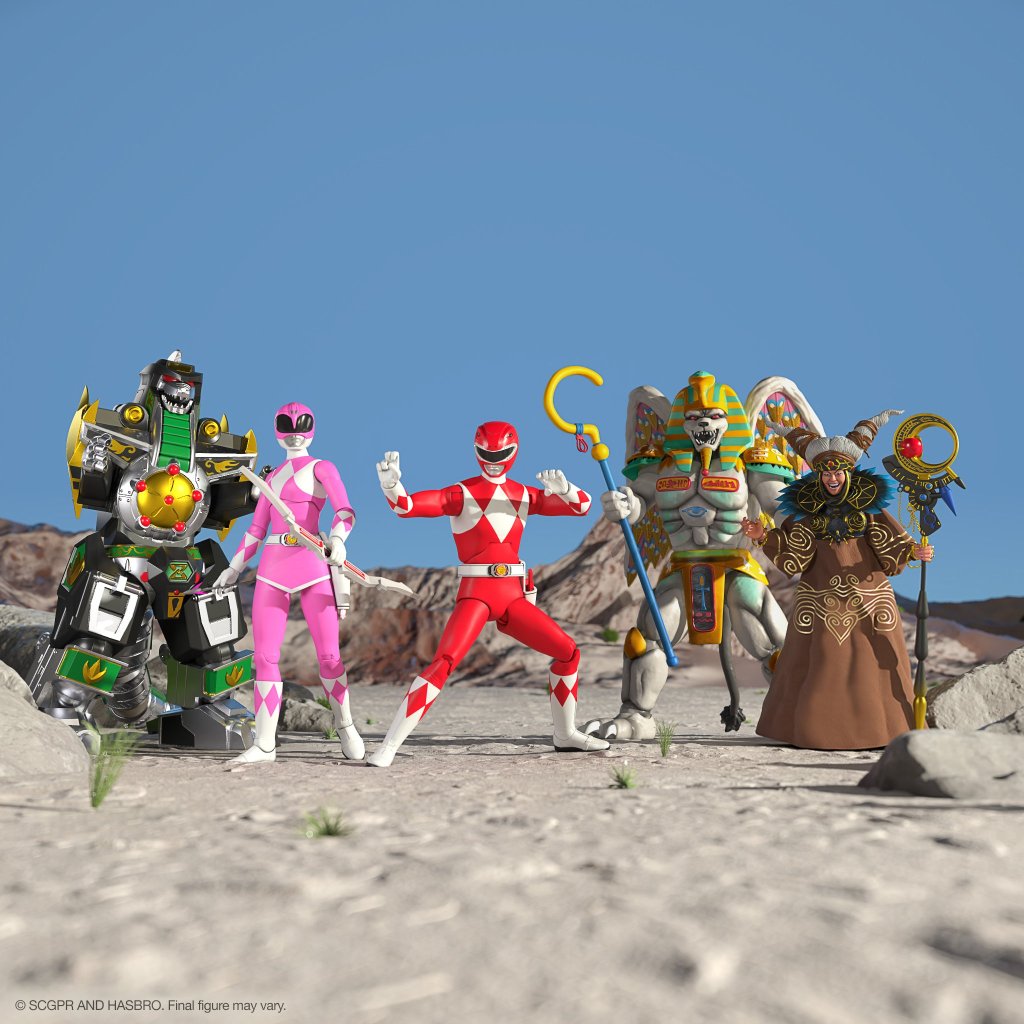 Super7 Announces Mighty Morphin Power Rangers ULTIMATES! Wave 2 Figures&nbsp;Pre-Order