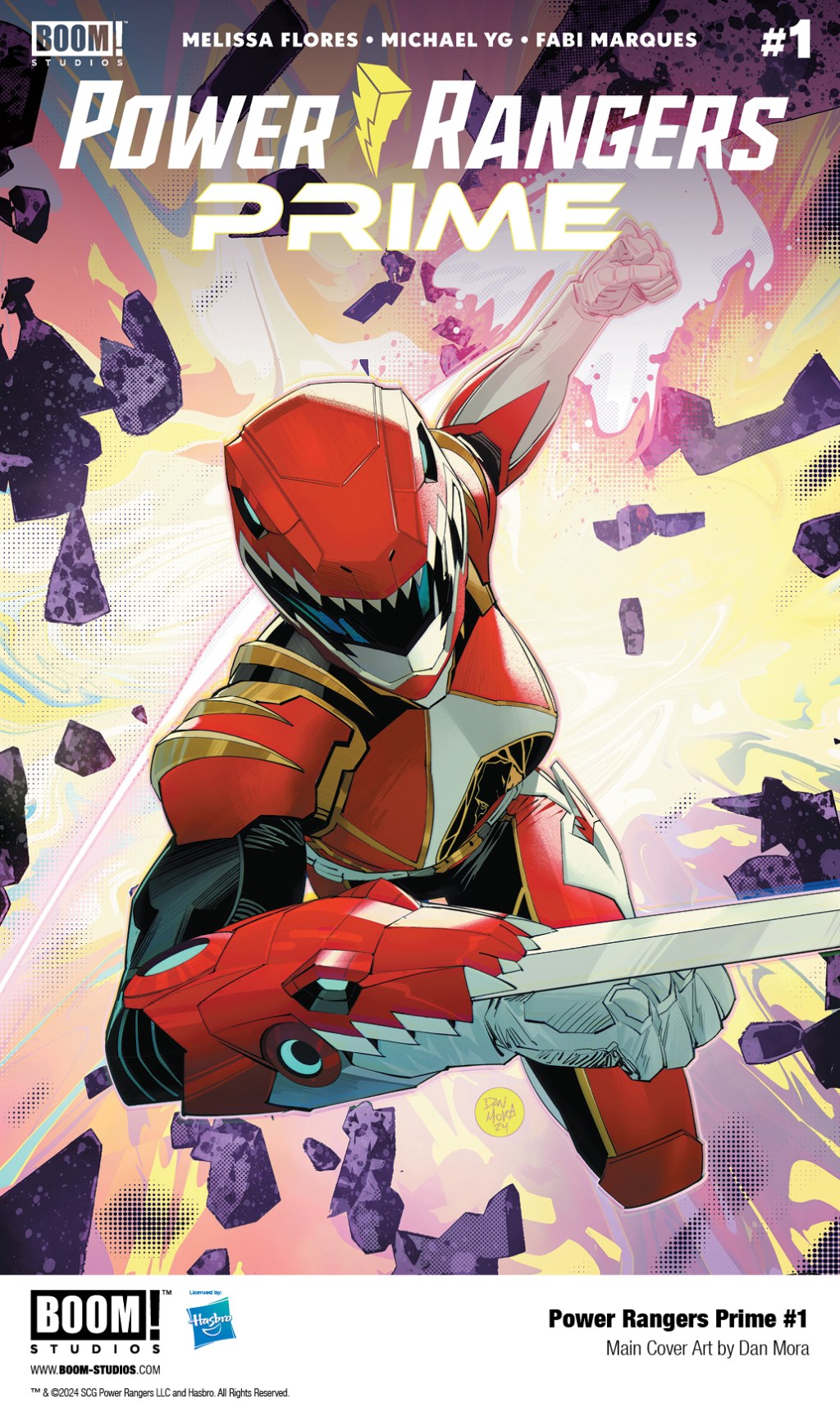 A New Age of Rangers in Your First Look at POWER RANGERS PRIME&nbsp;#1