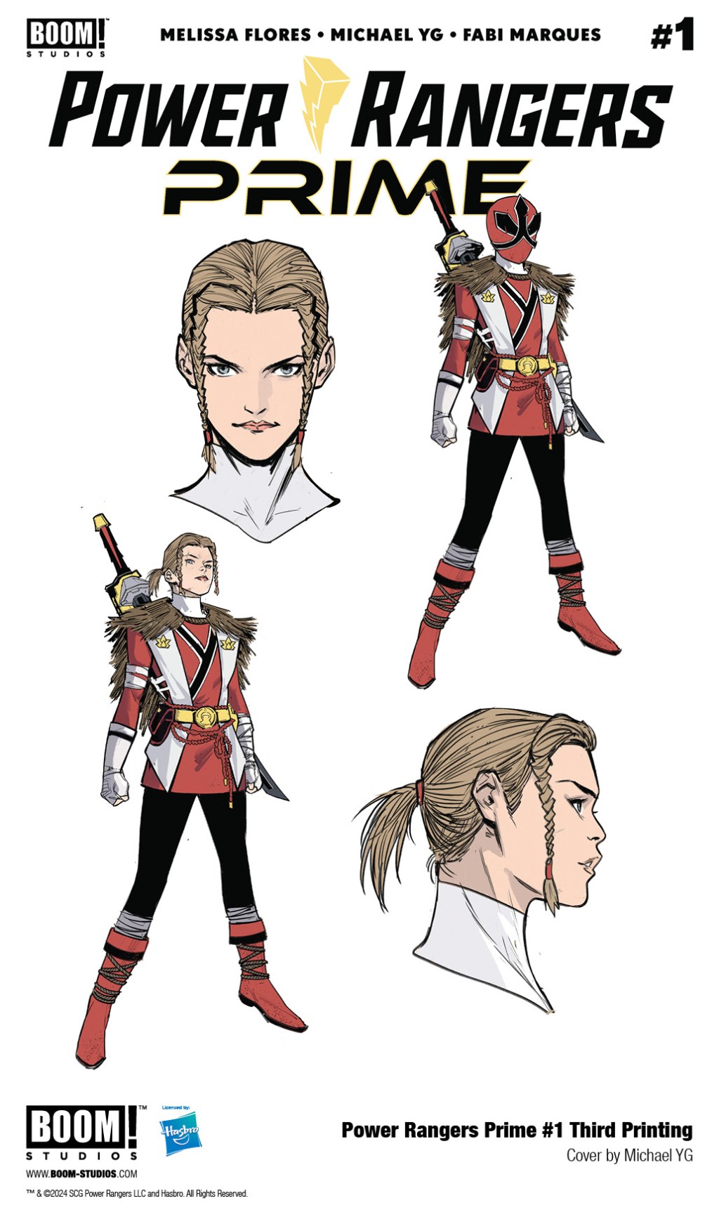 POWER RANGERS PRIME #1 Sells Out Again and Returns with Third&nbsp;Printing